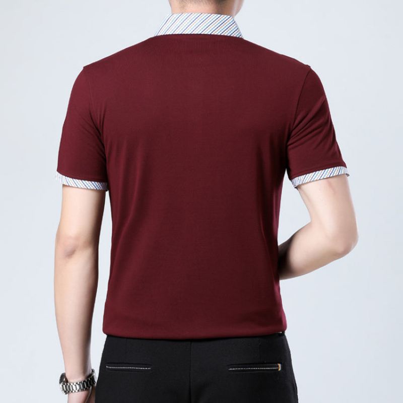 Poloshirts Heren Poloshirt Met Korte Mouwen