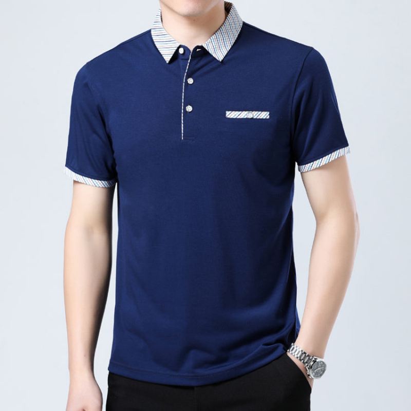 Poloshirts Heren Poloshirt Met Korte Mouwen