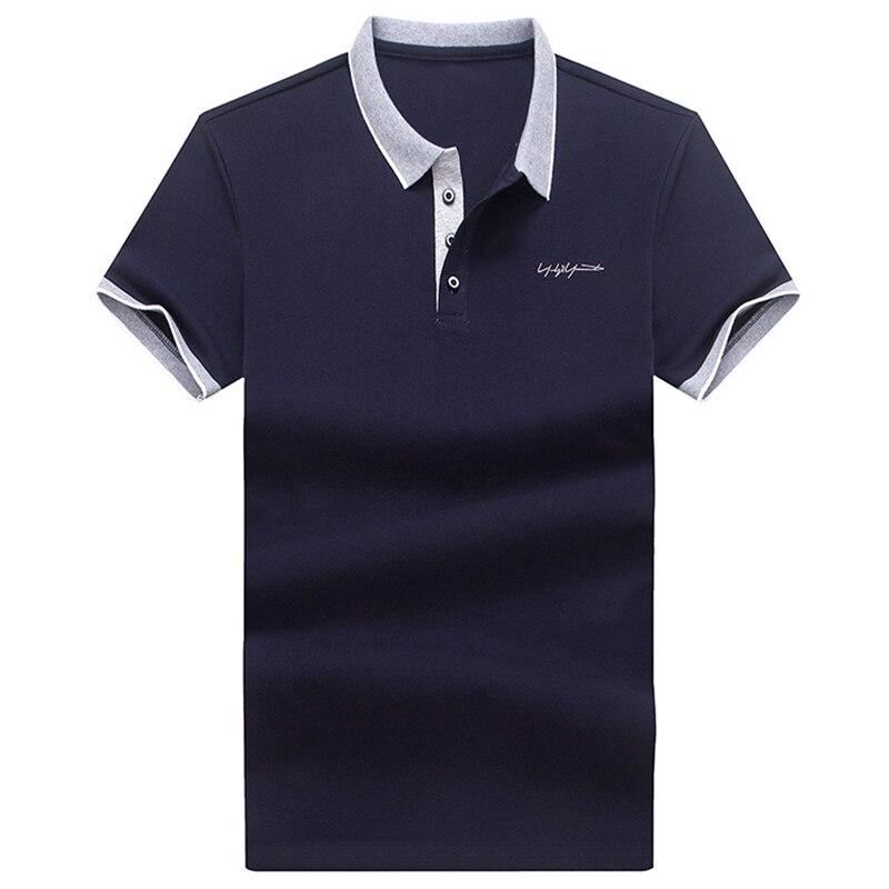 Poloshirts Heren Slim Fit Katoenen Poloshirt