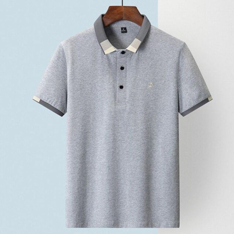 Poloshirts Heren Slim Fit Poloshirt In Grote Maten