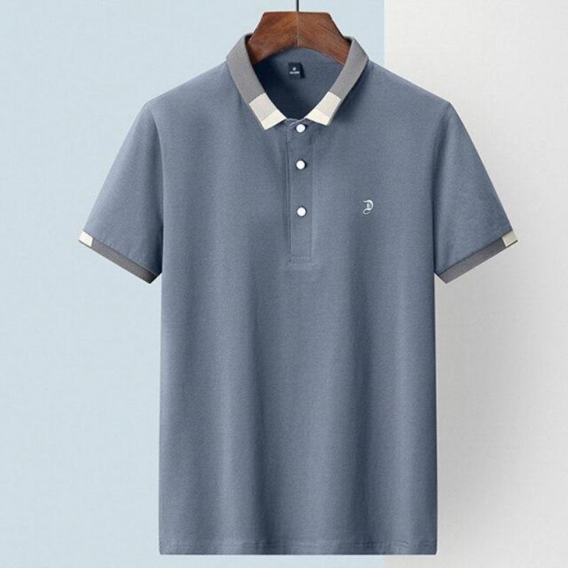 Poloshirts Heren Slim Fit Poloshirt In Grote Maten