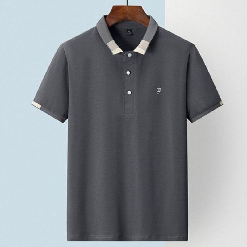 Poloshirts Heren Slim Fit Poloshirt In Grote Maten