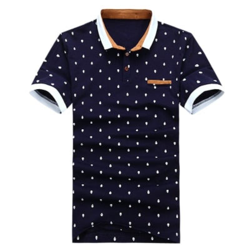 Poloshirts Heren Zomer Katoenen Poloshirt